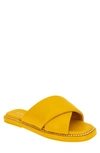 Bcbgeneration Tabby Slide Sandal In Yellow