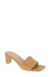 Bcbgeneration Kerin Slide Sandal In Tan Leather