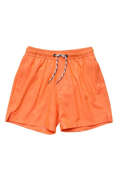 Snapper Rock Kids' Little Boy's & Boy's Coco Loco Volley Board Shorts In Orange