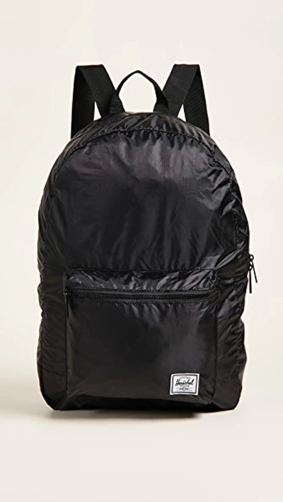 Herschel Supply Co Packable Daypack Backpack In Black