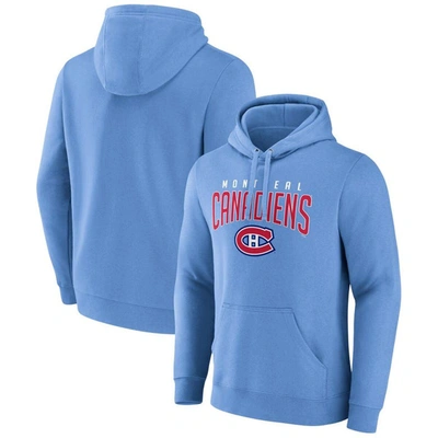 Fanatics Branded Blue Montreal Canadiens Special Edition 2.0 Wordmark Pullover Hoodie