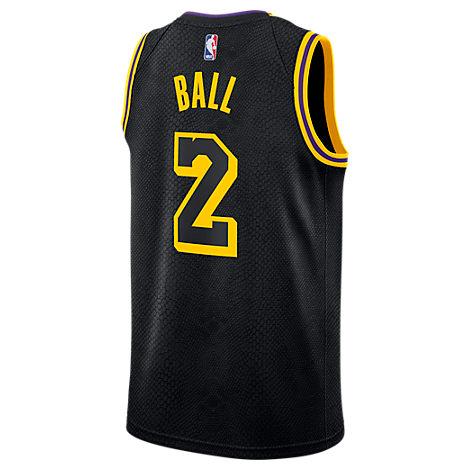lonzo ball jersey black