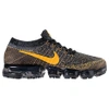 Nike Men's Air Vapormax Flyknit Running Shoes, Grey/yellow