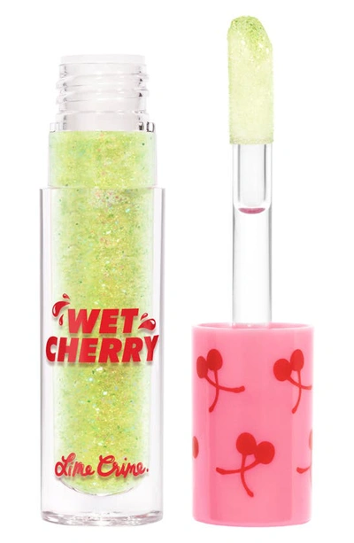 Lime Crime Wet Cherry Lip Gloss In Cherry Slime