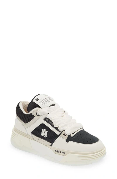 Amiri Two-tone Ma-1 Sneakers In Black And White