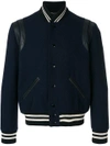 Saint Laurent Classic Teddy Jacket - Blue