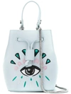 Kenzo Mini Embroidered Eye Bucket Bag
