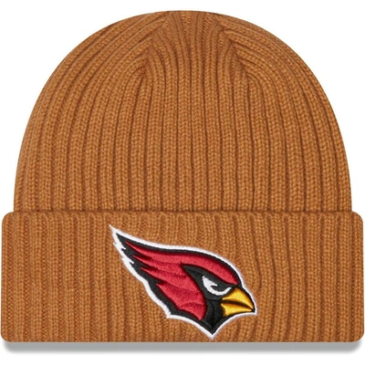 New Era Brown Arizona Cardinals Core Classic Cuffed Knit Hat
