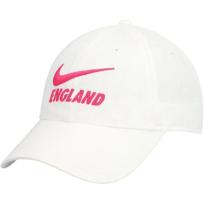 Nike Gray England National Team Campus Adjustable Hat In White