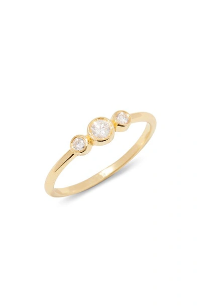 Brook & York Elle Diamond Ring In Yellow Gold