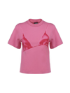 Jacquemus Le Tshirt Bikini Printed T-shirt In Pink