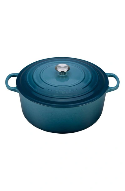 Le Creuset Signature 13 1/4-quart Oval Enamel Cast Iron French/dutch Oven In Marseille