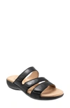 Trotters Rose Strappy Sandal In Black