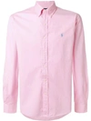 Polo Ralph Lauren Pointed Collar Shirt In Pink