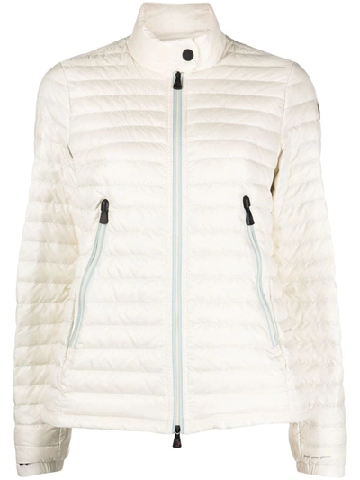 Moncler Pontaix Puffer Jacket In Blanc