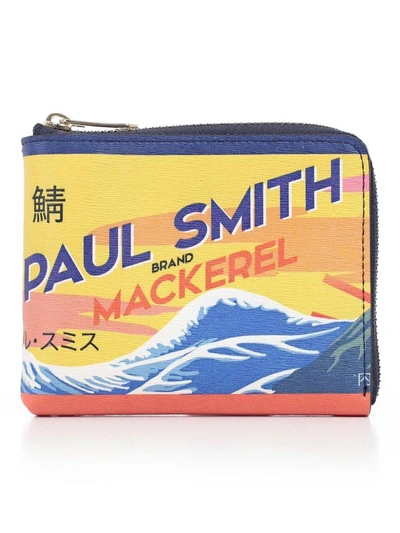 Paul Smith Multicolor Mackerel Can Zip Wallet