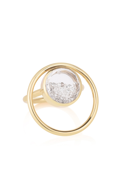 Moritz Glik Circo Shaker Diamond Ring In Gold