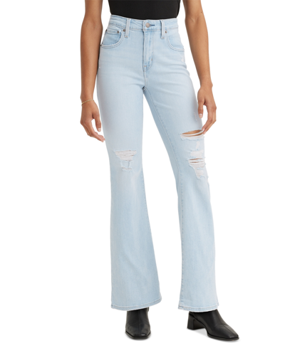 Levi's 726 High Rise Flare Jeans In Tribeca Moon