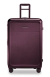 Briggs & Riley Sympatico 30-inch Large Expandable Spinner Packing Case In Plum
