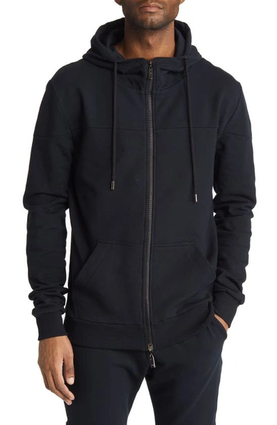 Live Live French Terry Zip Hoodie In Blackout