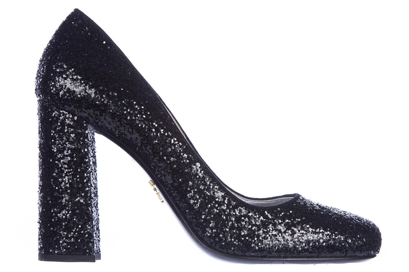 prada high heels black