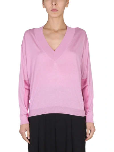 Tom Ford V-neck Sweater In Pink