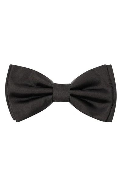 Hugo Boss Silk Bow Tie In Black