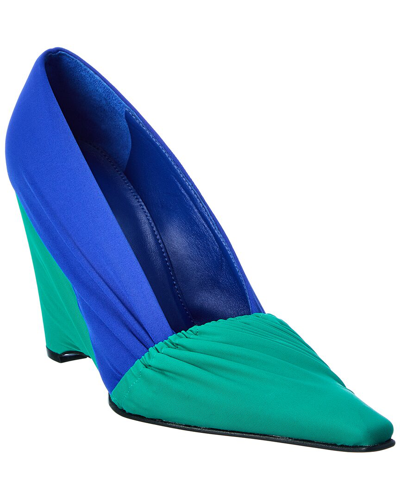 Jw Anderson Wrap Wedge Pump In Blue