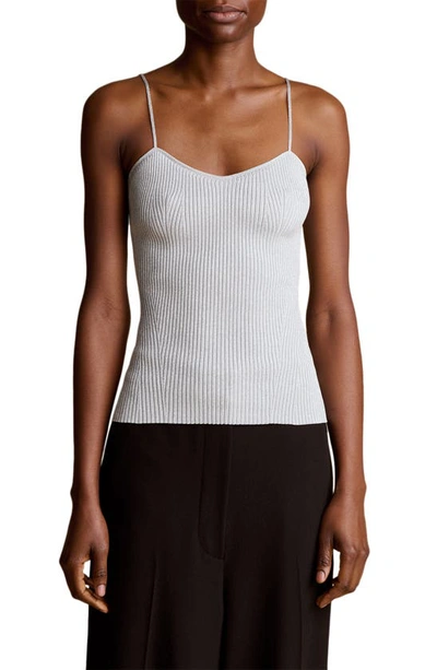 Khaite Ziggy Top In Chrome