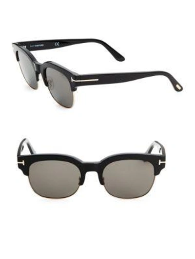 Tom Ford Harry Tinted Sunglasses In Black