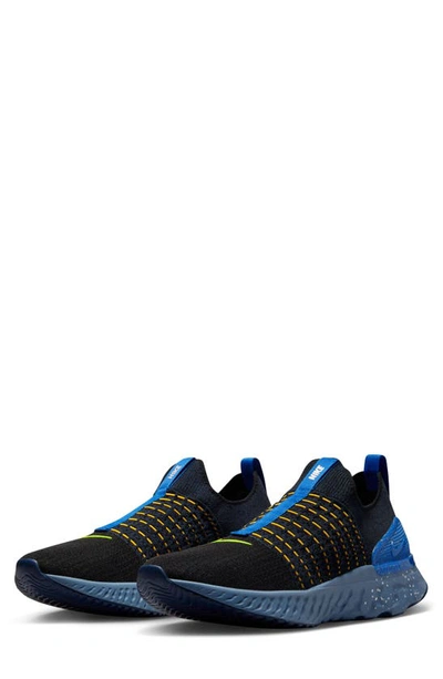 Nike React Phantom Run Flyknit 2 Running Shoe In Blue