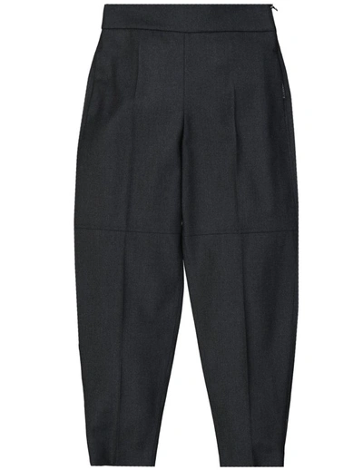 Brunello Cucinelli Wool Pants In Gray