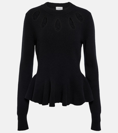 Erdem Felicity Wool Sweater In Black