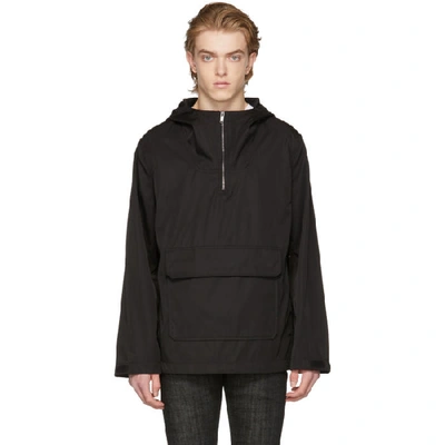 Apc Duty Hooded Anorak Jacket In Black