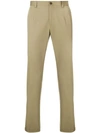 Dolce & Gabbana Straight Leg Tailored Trousers In Green