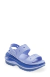 Crocs Mega Crush Sandal In Moon Jelly