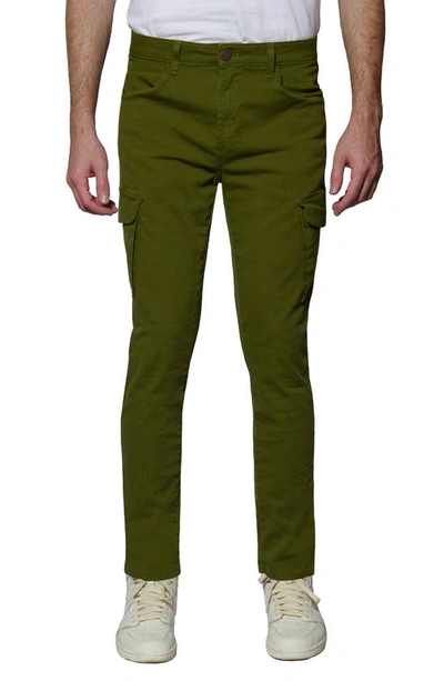 Monfrere Preston Slim Fit Cargo Jeans In Army