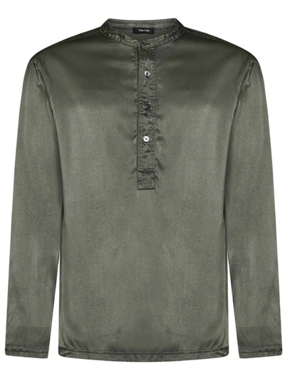 Tom Ford Henley Shirt In Green