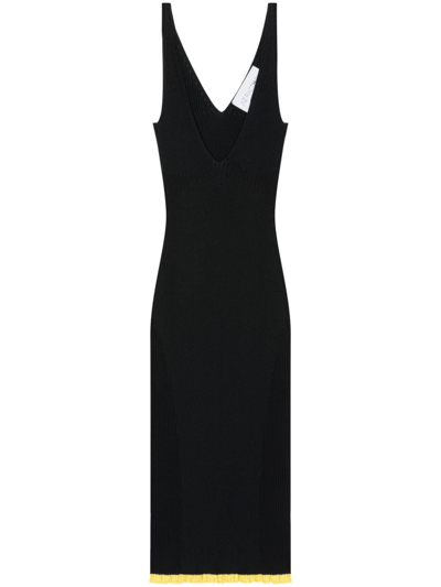 Az Factory By Ester Manas V-neck Short Dress In Black