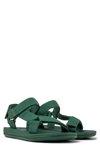 Camper Match Touch-strap Sandals In Green