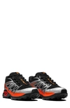 Salomon Xt-wings 2 Trail Running Shoe In Black/silver/vibrant O