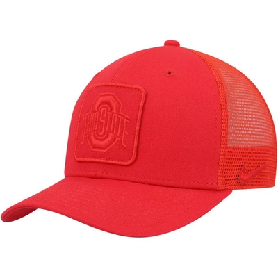 Nike Scarlet Ohio State Buckeyes Classic99 Tonal Trucker Snapback Hat
