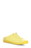 Softinos By Fly London Mule Sneaker In Light Yellow Smooth