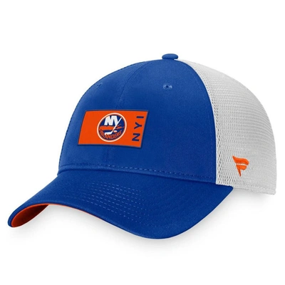 Fanatics Branded Royal New York Islanders Authentic Pro Rink Trucker Snapback Hat