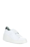 Fly London Dito Platform Wedge Sneaker In 001 White Dublin