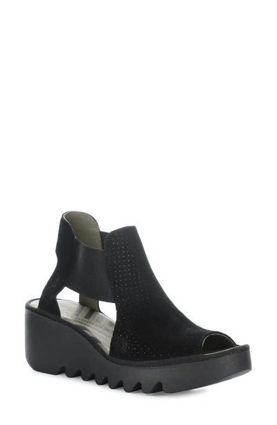 FLY LONDON BIGA PLATFORM WEDGE SANDAL 