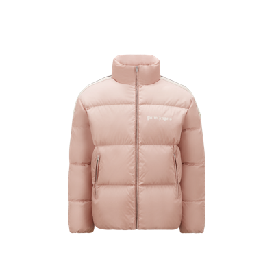 Moncler Genius Rodman Short Down Jacket In Pink & Purple