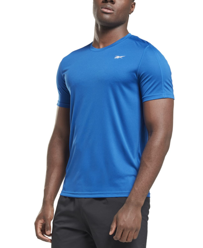 Reebok Men's Training Moisture-wicking Tech T-shirt In Blue