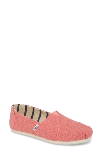 Toms Alpargata Slip-on In Cactus Flower Heritage Canvas