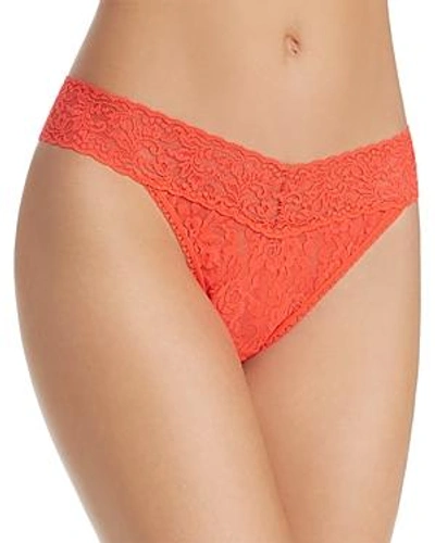 Hanky Panky Original Rise Thong In Salsa